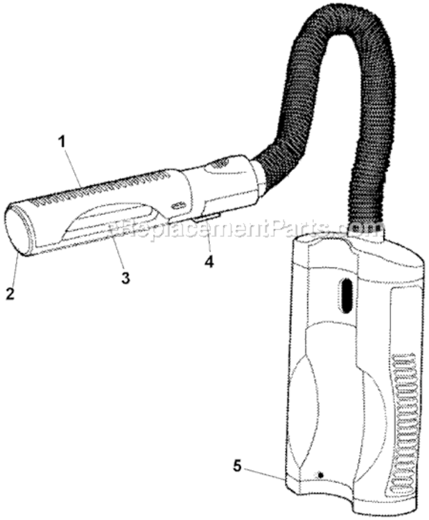 Page A Diagram and Parts List for CL1 Type 1 Black and Decker Worklight & Flashlight